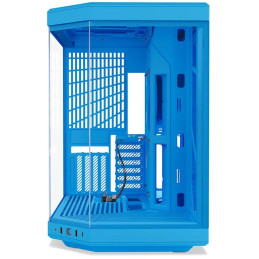 HYTE skříň Y70 Blueberry Milk / levé a přední sklo / Riser PCIe 4.0 / bez zdroje / 1x USB-C / 2x USB-A /