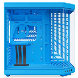 HYTE skříň Y70 Blueberry Milk / levé a přední sklo / Riser PCIe 4.0 / bez zdroje / 1x USB-C / 2x USB-A /
