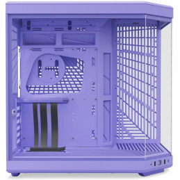 HYTE skříň Y70 Taro Milk / levé a přední sklo / Riser PCIe 4.0 / bez zdroje / 1x USB-C / 2x USB-A /