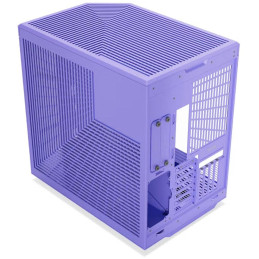 HYTE skříň Y70 Taro Milk / levé a přední sklo / Riser PCIe 4.0 / bez zdroje / 1x USB-C / 2x USB-A /