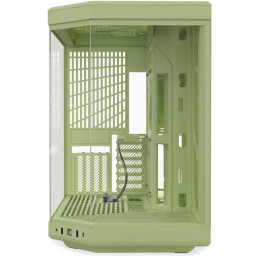 HYTE skříň Y70 Matcha Milk / levé a přední sklo / Riser PCIe 4.0 / bez zdroje / 1x USB-C / 2x USB-A /