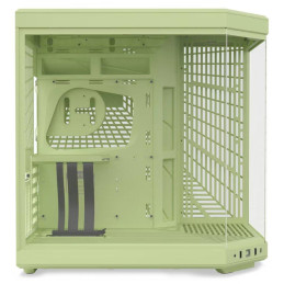 HYTE skříň Y70 Matcha Milk / levé a přední sklo / Riser PCIe 4.0 / bez zdroje / 1x USB-C / 2x USB-A /