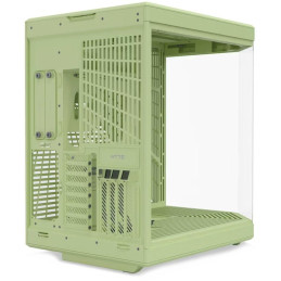HYTE skříň Y70 Matcha Milk / levé a přední sklo / Riser PCIe 4.0 / bez zdroje / 1x USB-C / 2x USB-A /
