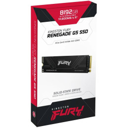 KINGSTON FURY Renegade G5 SSD 8TB SSD / NVMe M.2 PCIe Gen5 / Interní / M.2 2280 / 3DTLC / Heatsink /