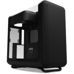 HYTE skříň X50 Pitch Black / prosklená zaoblená bočnice / bez zdroje / 1x USB-C / 2x USB-A /