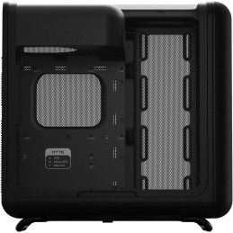 HYTE skříň X50 Pitch Black / prosklená zaoblená bočnice / bez zdroje / 1x USB-C / 2x USB-A /