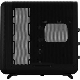 HYTE skříň X50 Pitch Black / prosklená zaoblená bočnice / bez zdroje / 1x USB-C / 2x USB-A /