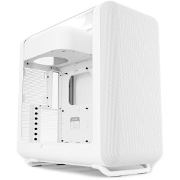 HYTE skříň X50 Snow White / prosklená zaoblená bočnice / bez zdroje / 1x USB-C / 2x USB-A /