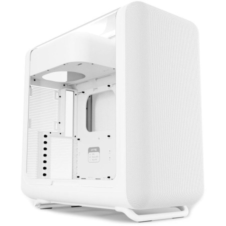 HYTE skříň X50 Snow White / prosklená zaoblená bočnice / bez zdroje / 1x USB-C / 2x USB-A /