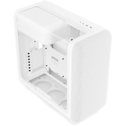 HYTE skříň X50 Snow White / prosklená zaoblená bočnice / bez zdroje / 1x USB-C / 2x USB-A /