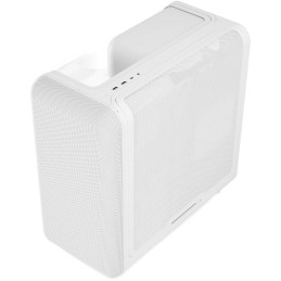 HYTE skříň X50 Snow White / prosklená zaoblená bočnice / bez zdroje / 1x USB-C / 2x USB-A /