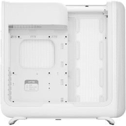 HYTE skříň X50 Snow White / prosklená zaoblená bočnice / bez zdroje / 1x USB-C / 2x USB-A /