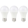 NEDIS LED žárovka E27/ A60/ 8 W/ 220 V/ 806 lm/ 2700 K/ teplá bílá/ matná/ 3 kusy