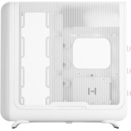 HYTE skříň X50 Snow White / prosklená zaoblená bočnice / bez zdroje / 1x USB-C / 2x USB-A /