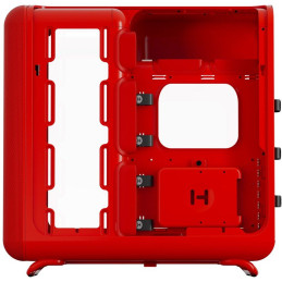 HYTE skříň X50 Cherry / prosklená zaoblená bočnice / bez zdroje / 1x USB-C / 2x USB-A /