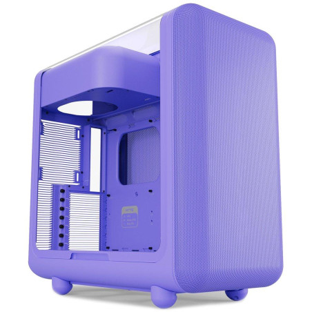 HYTE skříň X50 Taro Milk / prosklená zaoblená bočnice / bez zdroje / 1x USB-C / 2x USB-A /