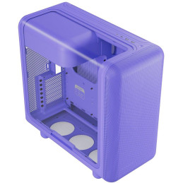 HYTE skříň X50 Taro Milk / prosklená zaoblená bočnice / bez zdroje / 1x USB-C / 2x USB-A /