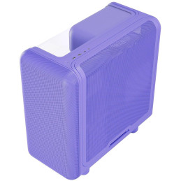 HYTE skříň X50 Taro Milk / prosklená zaoblená bočnice / bez zdroje / 1x USB-C / 2x USB-A /