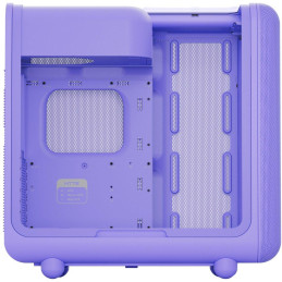 HYTE skříň X50 Taro Milk / prosklená zaoblená bočnice / bez zdroje / 1x USB-C / 2x USB-A /