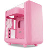 Szafka HYTE X50 Strawberry Milk / zaokrąglone boki ze szkła / bez zasilacza / 1x USB-C / 2x USB-A /