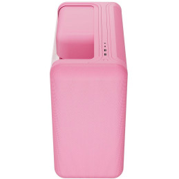 HYTE skříň X50 Strawberry Milk / prosklená zaoblená bočnice / bez zdroje / 1x USB-C / 2x USB-A /