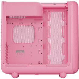 HYTE skříň X50 Strawberry Milk / prosklená zaoblená bočnice / bez zdroje / 1x USB-C / 2x USB-A /