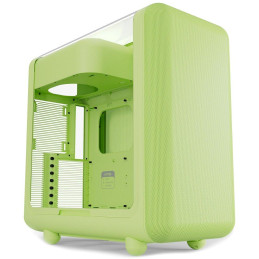 HYTE skříň X50 Matcha Milk / prosklená zaoblená bočnice / bez zdroje / 1x USB-C / 2x USB-A /