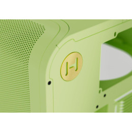 HYTE skříň X50 Matcha Milk / prosklená zaoblená bočnice / bez zdroje / 1x USB-C / 2x USB-A /