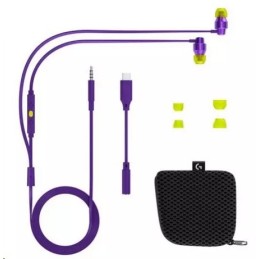 Logitech G333 Gaming-Headset mit Mikrofon – LILA – EMEA