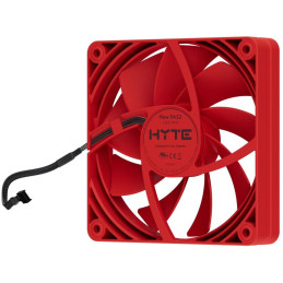 HYTE ventilátor 120mm PWM / barva Wild Cherry / 1500rpm / 72CFM / ABS / 4-pin / sada 4x ventilátor