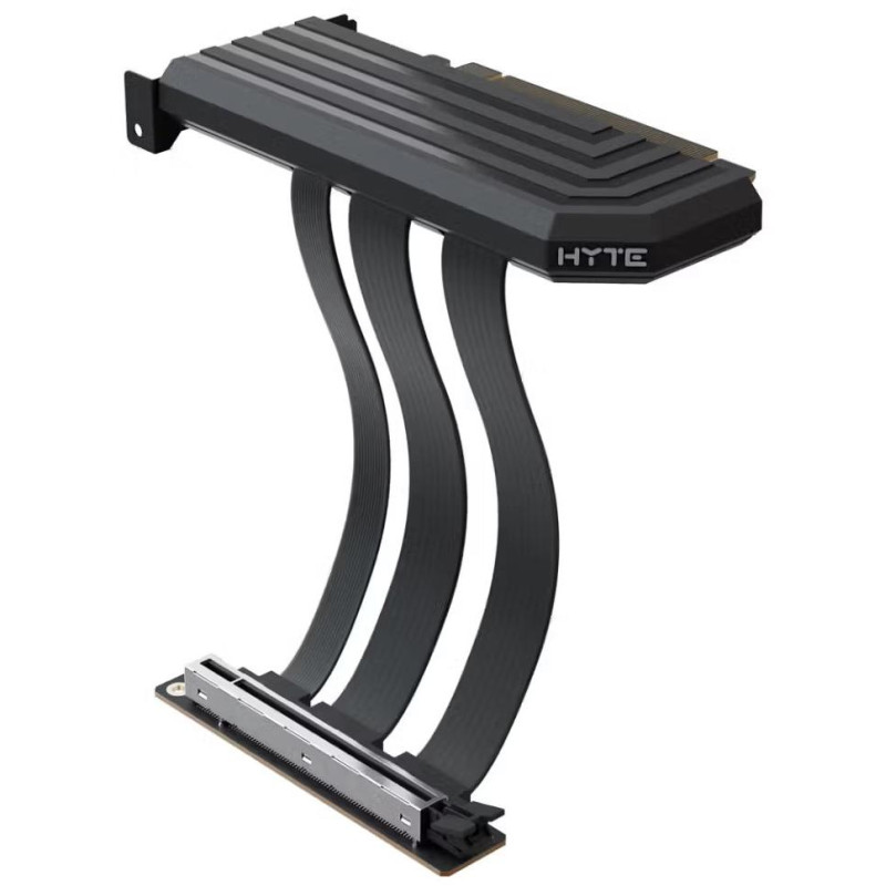 HYTE Riser PCI-E 5.0 / Pitch Black / barevný kryt / Délka: 200mm /