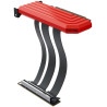 HYTE Riser PCI-E 5.0 / Czarna wiśnia / Kolorowa obudowa / Długość: 200 mm /