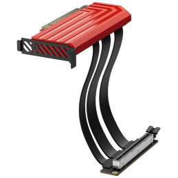 HYTE Riser PCI-E 5.0 / Black cherry / barevný kryt / Délka: 200mm /