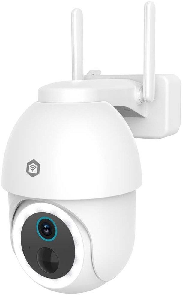 NEDIS IP kamera / vonkajšie / dobíjacie / IP65 / Wi-Fi / USB-C / Reflektor / 3Mpix / 1296p / detekcia pohybu / nočné videnie 10m