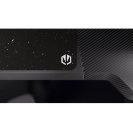 Endorfy podložka pod myš Stoneflow Black L / 450x400x3 / voděodolná / obšitá / gumová spodní vrstva / černý kámen