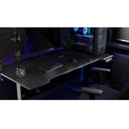 Endorfy podložka pod myš Stoneflow Black XL / 900x400x3 / voděodolná / obšitá / gumová spodní vrstva / černý kámen