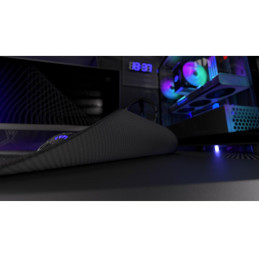 Endorfy podložka pod myš Stoneflow Black XL / 900x400x3 / voděodolná / obšitá / gumová spodní vrstva / černý kámen