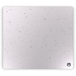 Endorfy podložka pod myš Stoneflow White L / 450x400x3 / voděodolná / obšitá / gumová spodní vrstva / bílý kámen