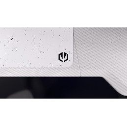 Endorfy podložka pod myš Stoneflow White L / 450x400x3 / voděodolná / obšitá / gumová spodní vrstva / bílý kámen