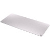 Endordy Mauspad Stoneflow Weiß XL / 900x400x3 / wasserdicht / genäht / Gummiunterseite / weißer Stein
