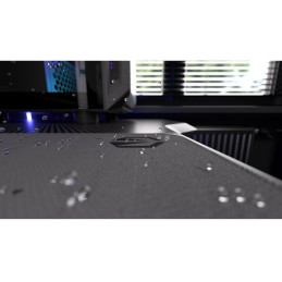 Endorfy podložka pod myš Stoneflow Grey L / 450x400x3 / voděodolná / obšitá / gumová spodní vrstva / šedý kámen