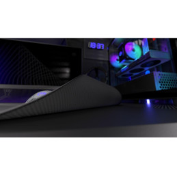 Endorfy podložka pod myš Stoneflow Grey XL / 900x400x3 / voděodolná / obšitá / gumová spodní vrstva / šedý kámen