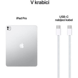 Apple iPad Pro 13" (2025) / 256GB / M5 / 12GB RAM / WiFi / Stříbrný