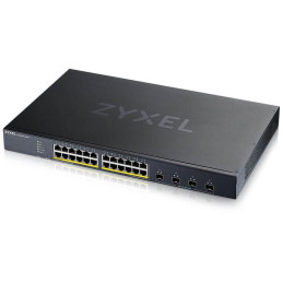 Zyxel XGS1935-28HP, 28 Port Lite-L3, Managed PoE Switch, 24x Gigabit PoE, 4x 10G SFP+, 375 Watt PoE