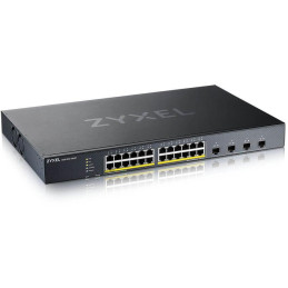 Zyxel XGS1935-28HP, 28 Port Lite-L3, Managed PoE Switch, 24x Gigabit PoE, 4x 10G SFP+, 375 Watt PoE