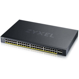 Zyxel XGS1935-52HP 52 Port Lite-L3 Managed PoE Switch, 48x Gigabit PoE, 4x 10G SFP+, 375 Watt PoE