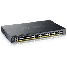 Zyxel XGS1935-52HP 52 Port Lite-L3 Managed PoE Switch, 48x Gigabit PoE, 4x 10G SFP+, 375 Watt PoE