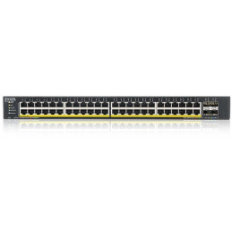 Zyxel XGS1935-52HP 52 Port Lite-L3 Managed PoE Switch, 48x Gigabit PoE, 4x 10G SFP+, 375 Watt PoE