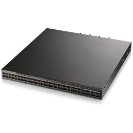 Zyxel CX4800-56F, 48-port 10/25G L3 Aggregation Fiber Switch with 8 100G Uplink (with 2 DC power supply)