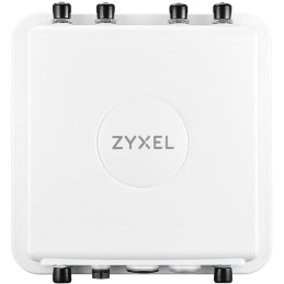 Zyxel WAX655E, 802.11ax 4x4 Outdoor Access Point, Single Pack exclude Power Adaptor,  1 year Nebula Pro pack license